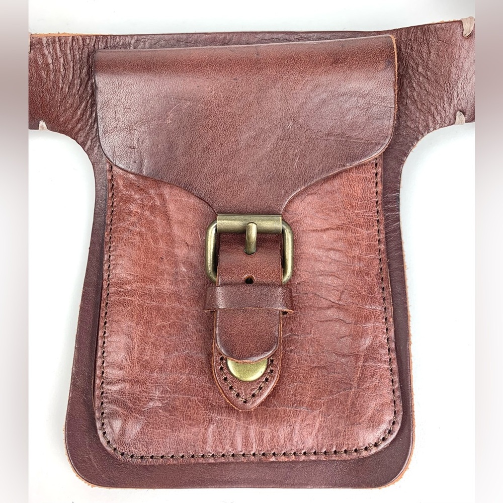 NWT Athleta leather Rio hip belt bag. - Picture 2 of 11